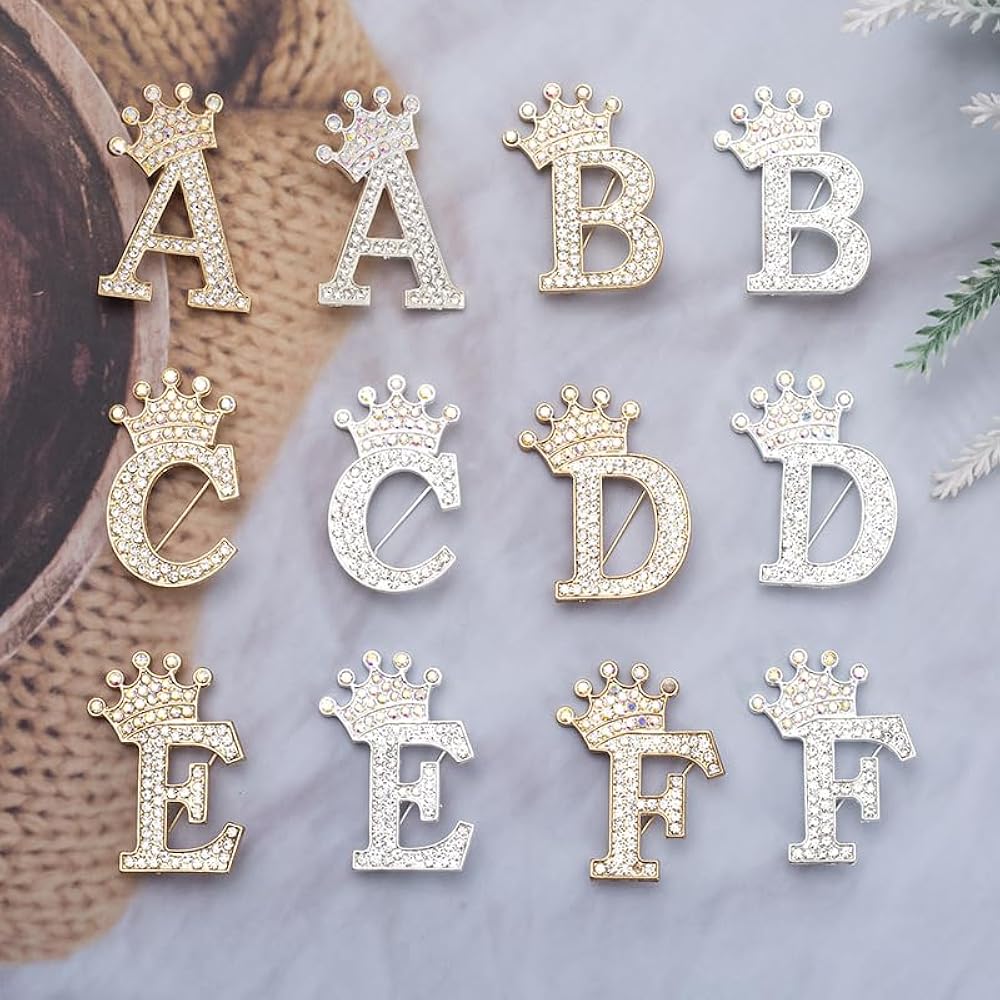 【新品未使用】Alphabet brooch A 51ibH4DqoiL.jpg_BO30,255,255,